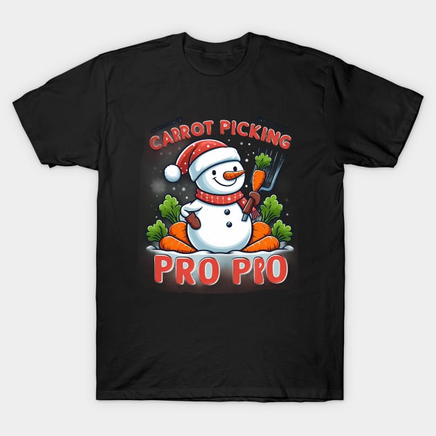 Carrot Picking Pro T-Shirt by ramith-concept